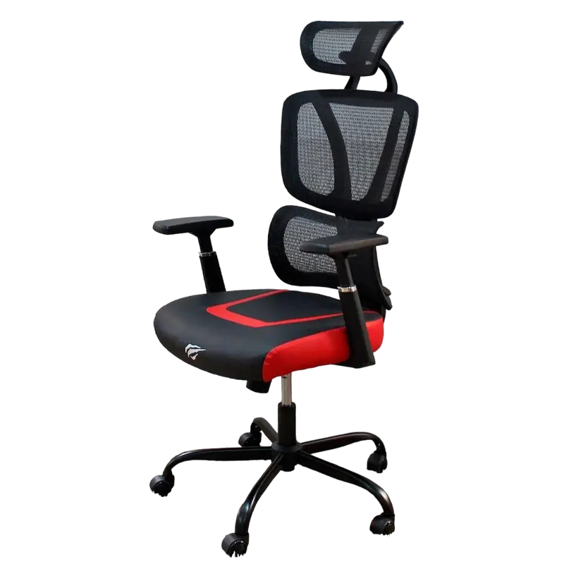 Scaun Gaming Havit GC919 PVC Piele Negru | Roșu