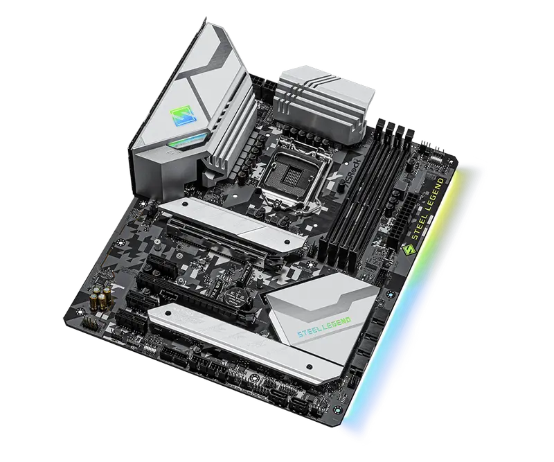 Материнская плата ASRock Z590 Steel Legend LGA1200 ATX