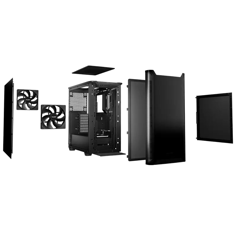 Компьютерный корпус be quiet! SILENT BASE 501 Midi-Tower Черный