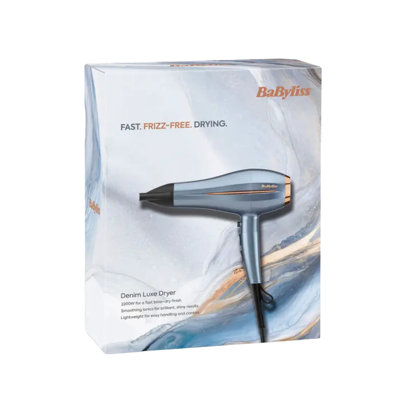 Фен BaByliss Denim Luxe Голубой