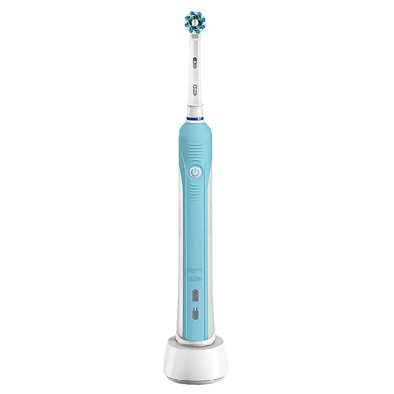 Электрическая зубная щетка Для взрослых Oral-B PRO 500 3D Белый Синий