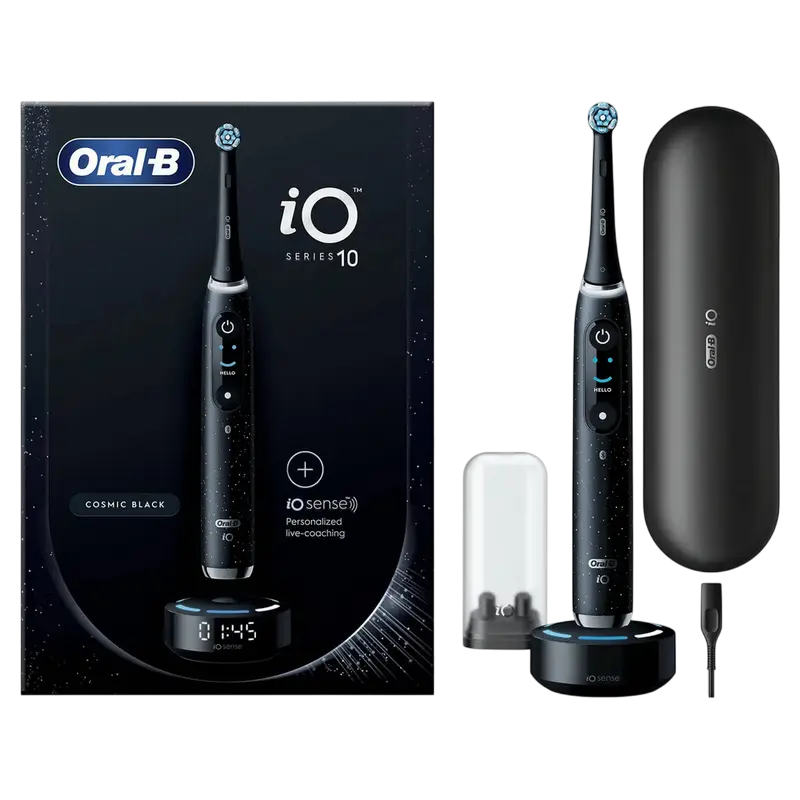 Periuță de dinți electrică Pentru adulți Braun Oral-B iO 10 Cosmic Black