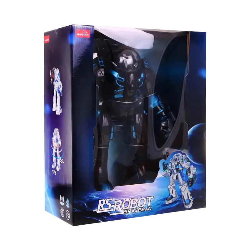 Радиоуправляемая игрушка Rastar Robot Spaceman Черный/Синий