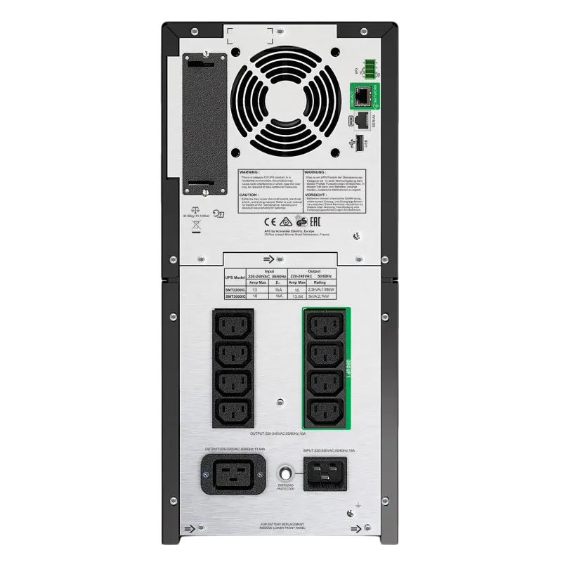 Источник бесперебойного питания APC SMT3000IC Черный