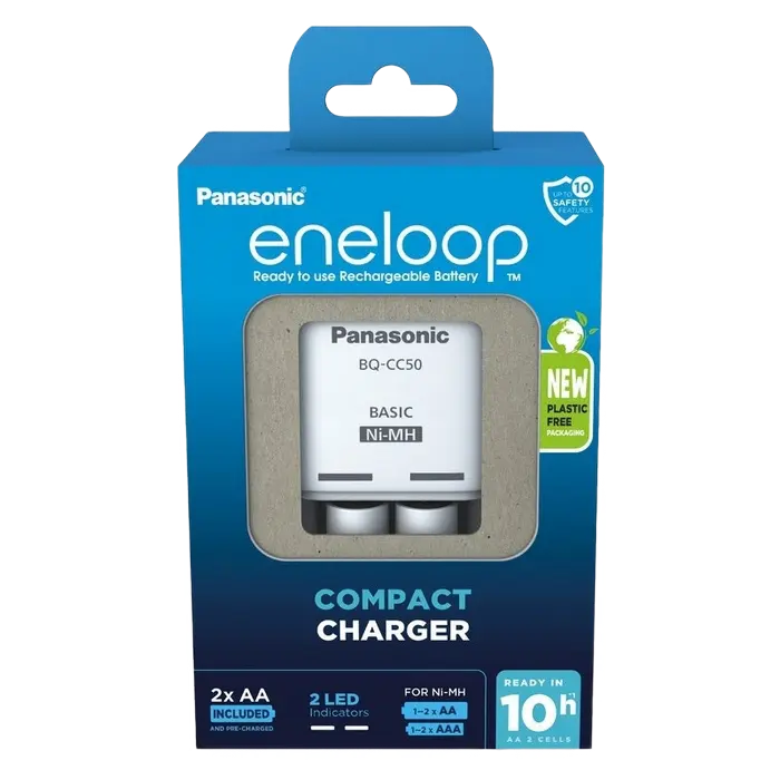 Зарядное устройство Panasonic Basic K-KJ50MCD20E Белый