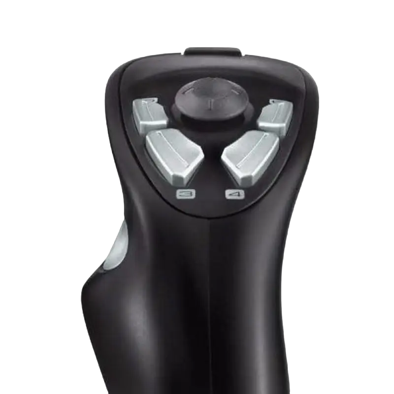 Игровой джойстик Logitech Extreme 3D Pro Серебристый