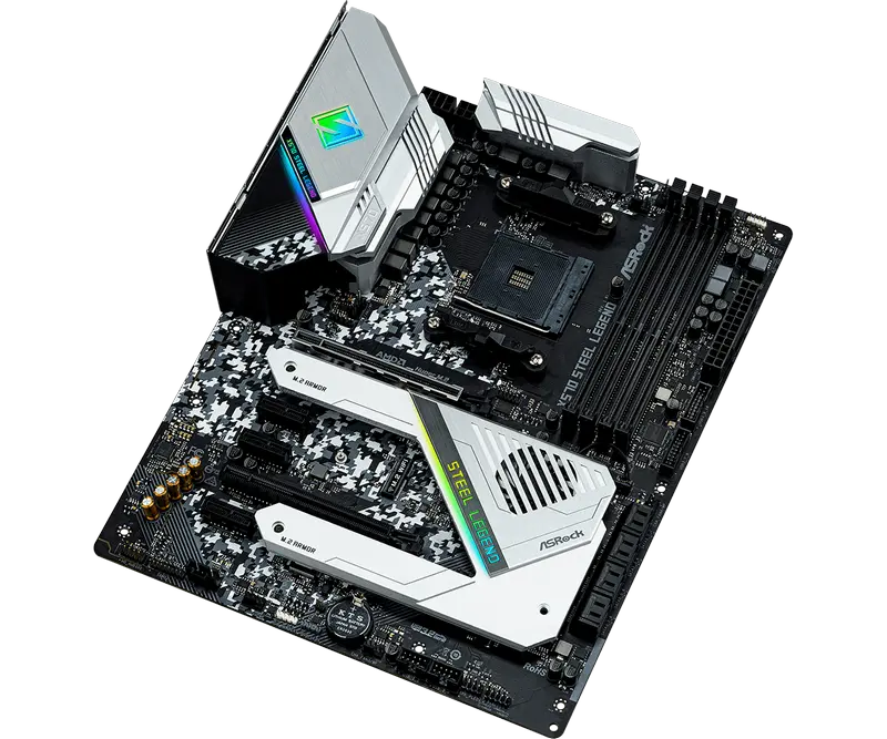 Материнская плата ASRock X570 STEEL LEGEND AM4 ATX