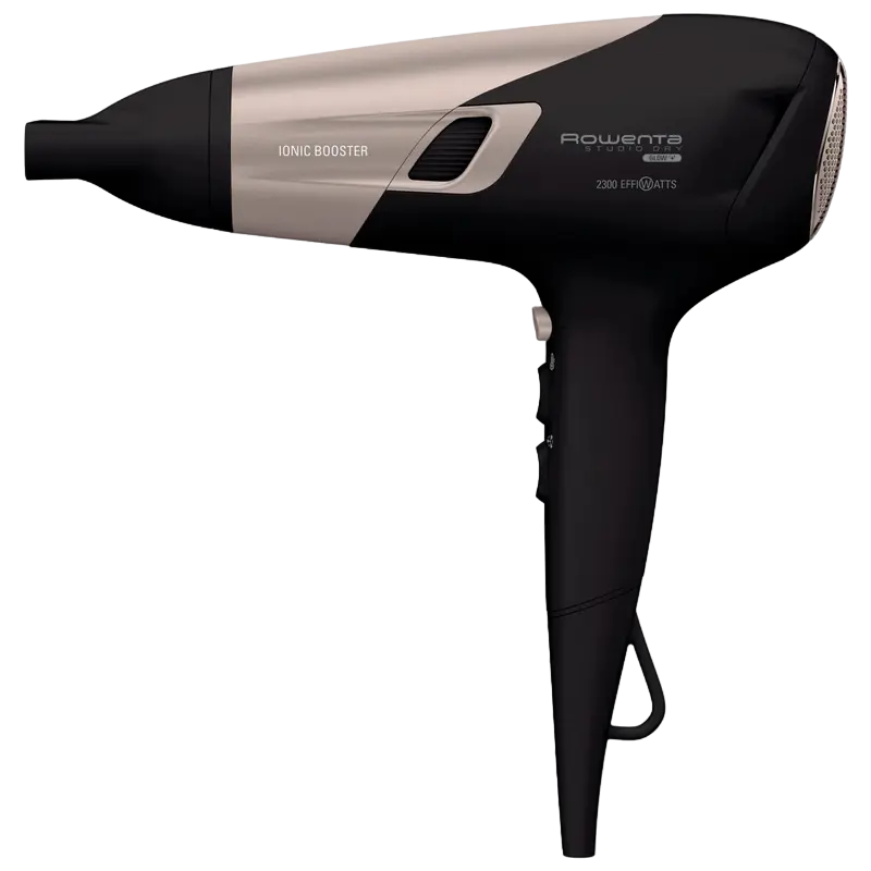 Фен Rowenta Studio Dry Glow Чёрный | Розовый