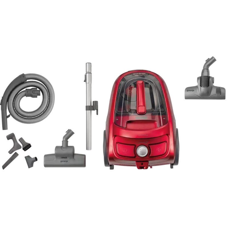 Вертикальный Пылесос Gorenje VC2303SPRCY, Красный