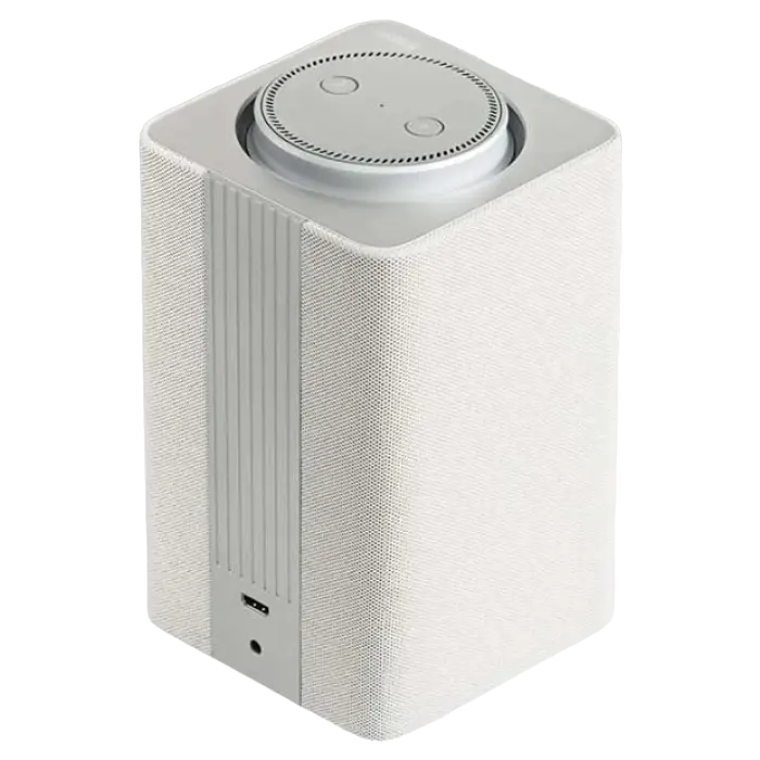 Портативная колонка Yandex YNDX-0001S Серебристый