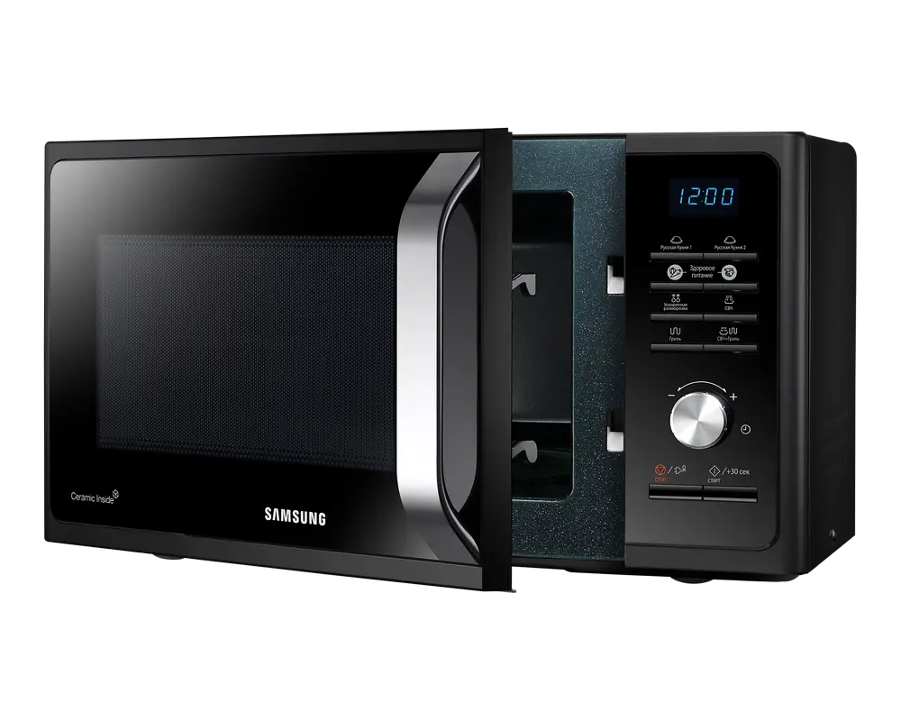 Микроволновая печь Samsung MG23F302TAK/BW Черный