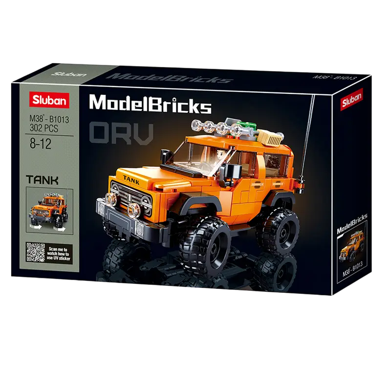 Конструктор Sluban Model Bricks - American Jeep Bronx Разноцветный