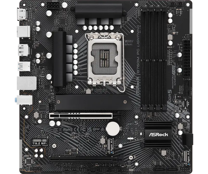 Placă de bază ASRock B760M PG LIGHTNING LGA1700 Micro-ATX