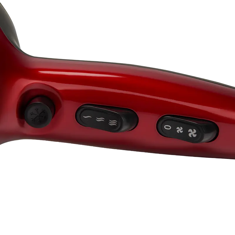 Фен Polaris PHD 2077i Красный | Черный