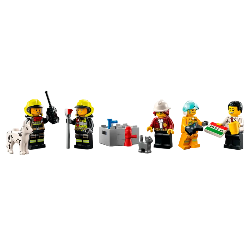 Конструктор LEGO Fire Station Разноцветный