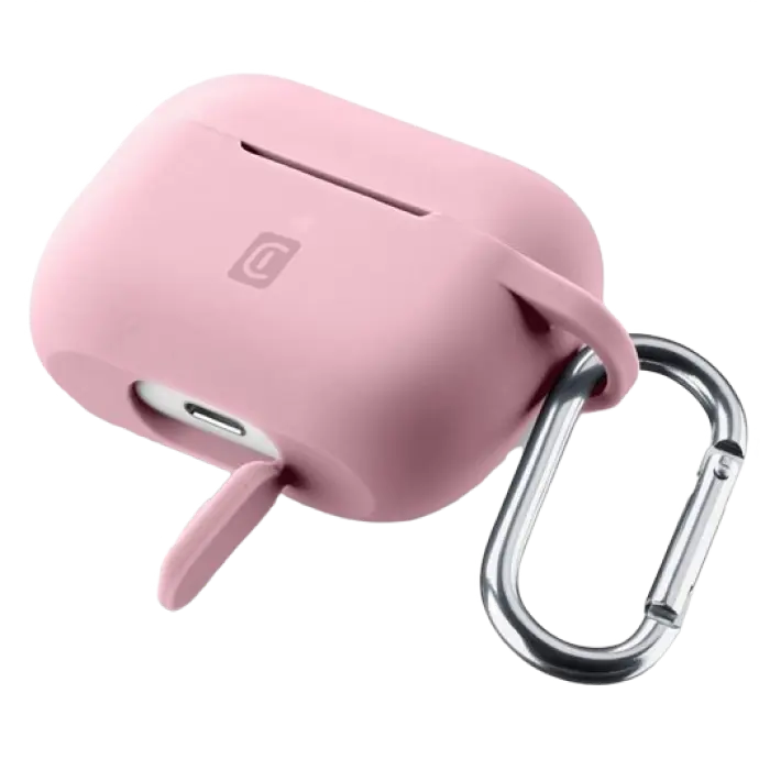 Husă pentru Airpods Cellularline Apple Airpods 1/2 Bounce case Air Roz