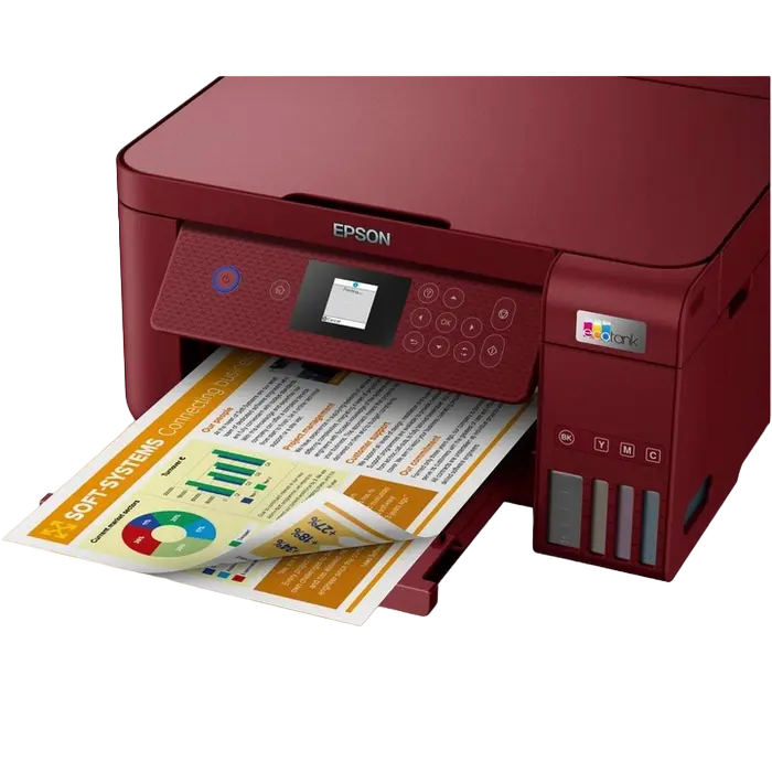 Струйный принтер Epson EcoTank L4267 Цветной A4 Бордовый