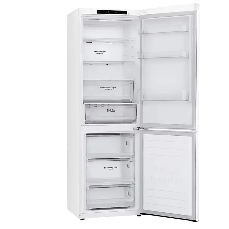 Frigider LG GBB61SWJMN Alb