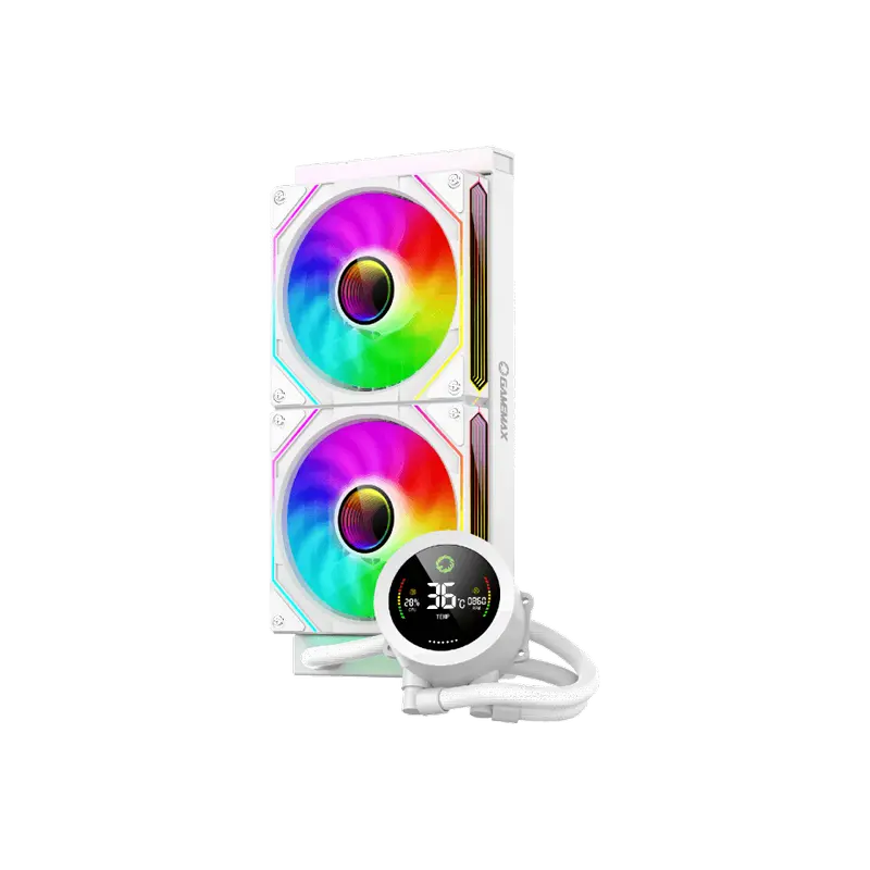 Кулер для процессора Gamemax IceBurg 240 Digital WH 120 мм