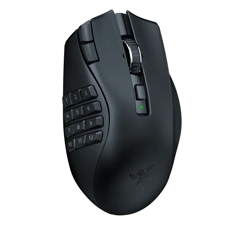 Беcпроводная мышь Razer Naga V2 Беспроводное Чёрный