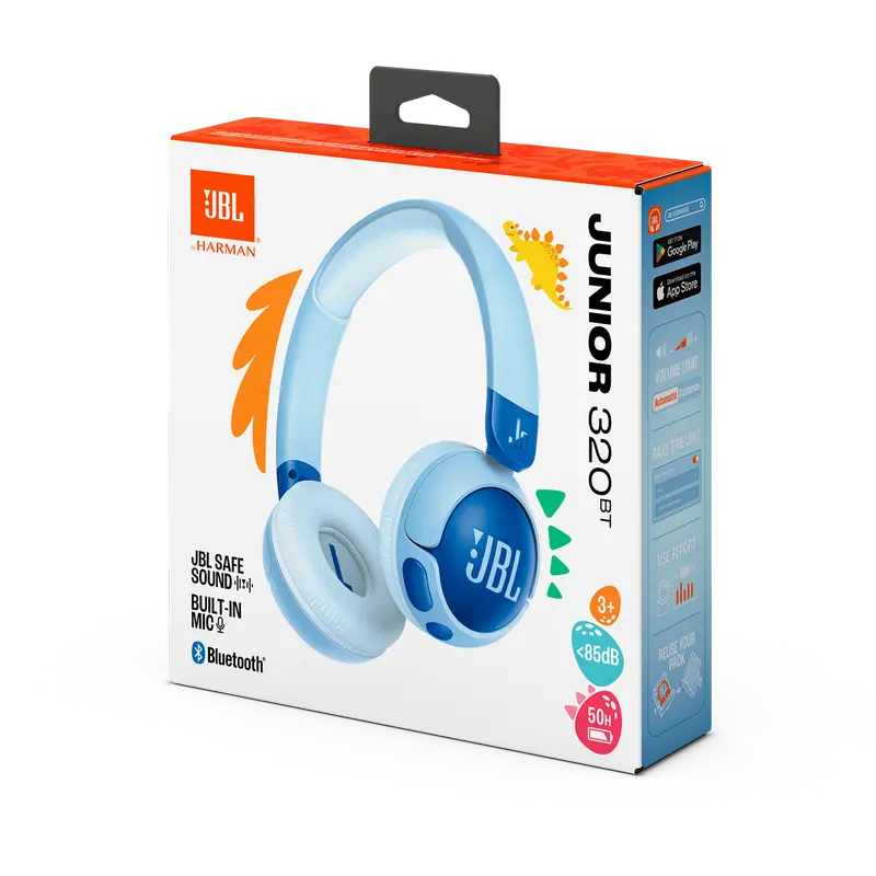 Наушники JBL JR320BT Синий