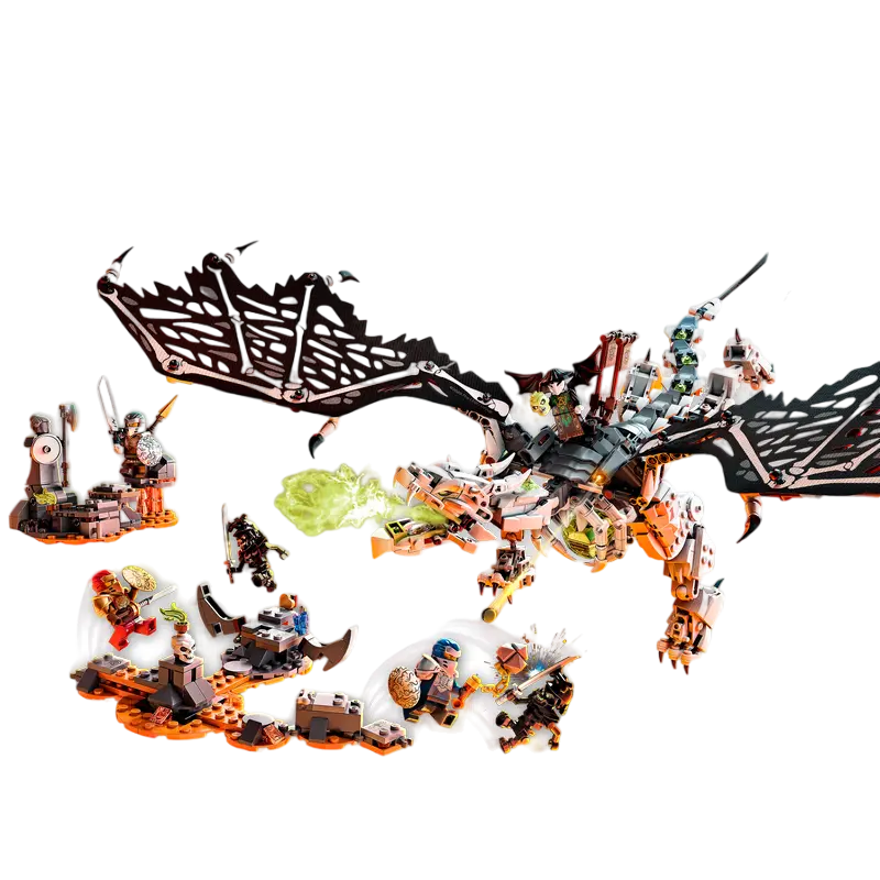 Конструктор LEGO Skull Sorcerer's Dragon Разноцветный