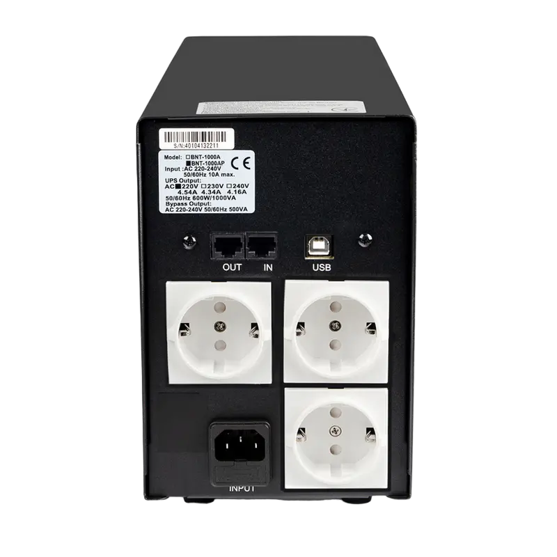 Источник бесперебойного питания PCM BNT-1000AP Черный
