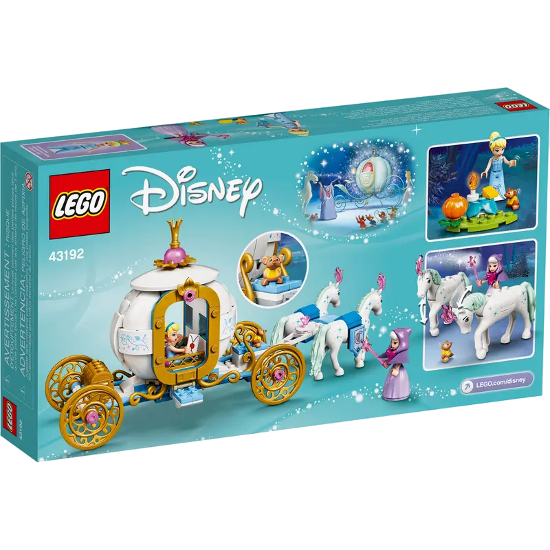 Конструктор LEGO Cinderella's Royal Carriage Разноцветный