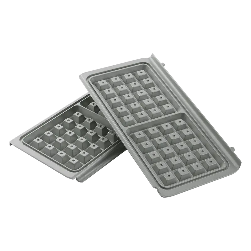 Aparat pentru vafe Breville Duraceramic Argintiu