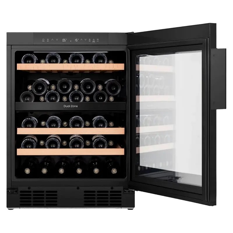 Винный шкаф RW3N122GSLF Hisense Черный