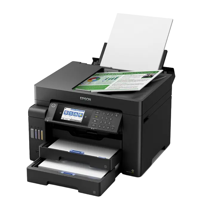 Струйный МФУ Epson L15150 Цветной A3 Черный