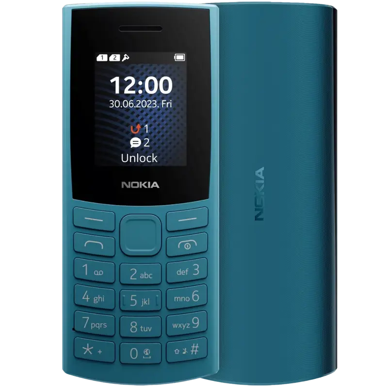 Telefon mobil Cu butoane Nokia 105 4G (2023) Ocean Blue