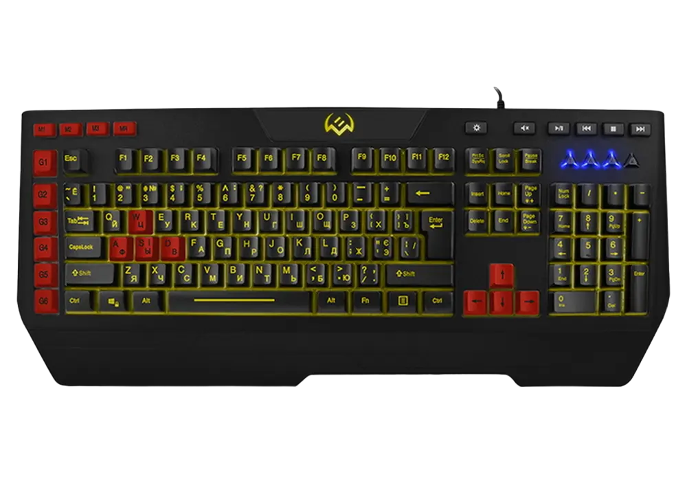 Клавиатура SVEN KB-G9600 Мембрана Черный