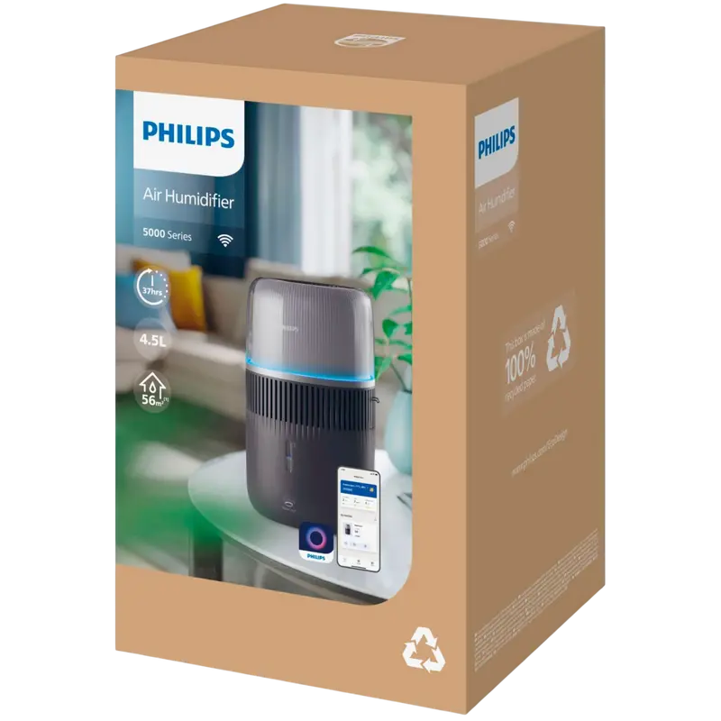 Увлажнитель воздуха Philips HU5710/03 Серный | Серебристый