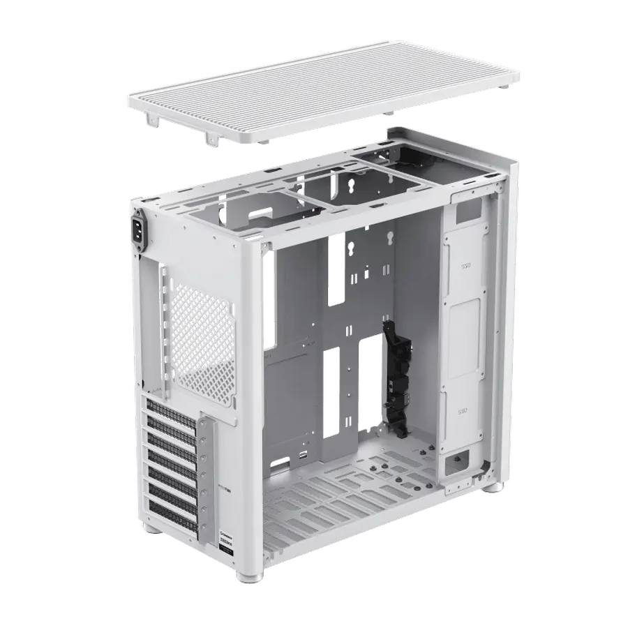 Компьютерный корпус Gamemax MESHBOX Pro WT Midi-Tower Белый