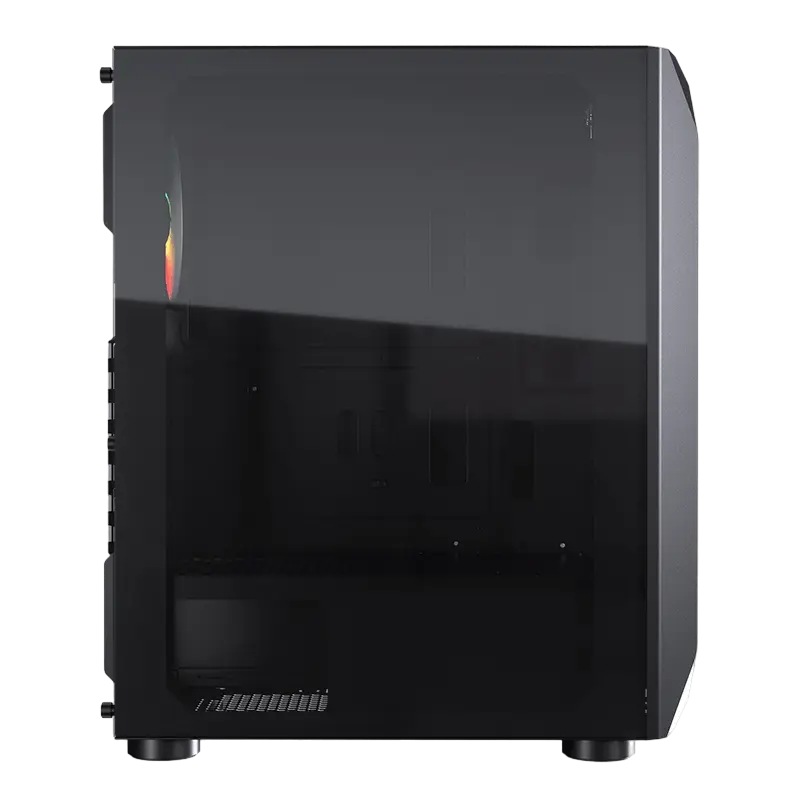 Carcasă PC Cougar MX410-G RGB Midi-Tower Negru