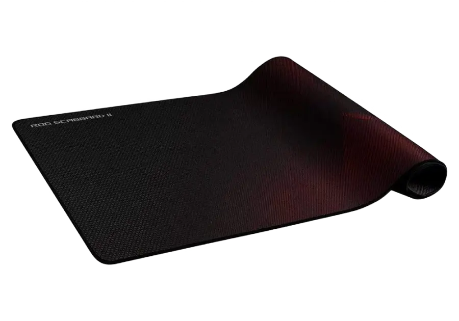 Игровой коврик для мыши ASUS ROG Scabbard II Бордовый