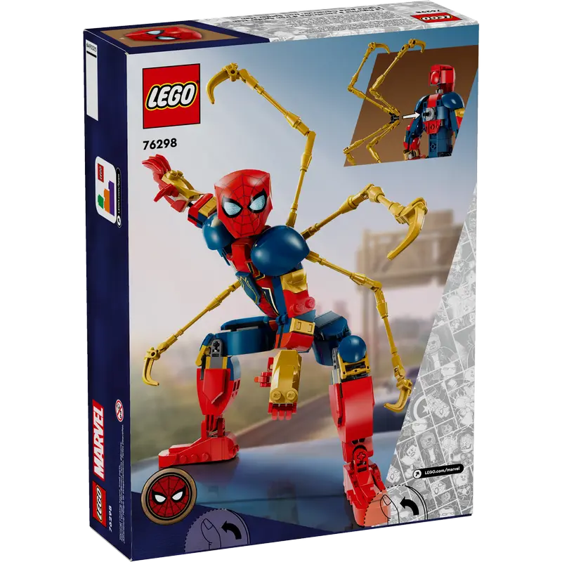 Конструктор LEGO Iron Spider-Man Construction Figure Разноцветный