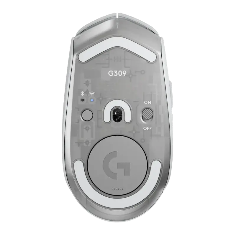 Беcпроводная мышь Logitech G309 Беспроводное Белый