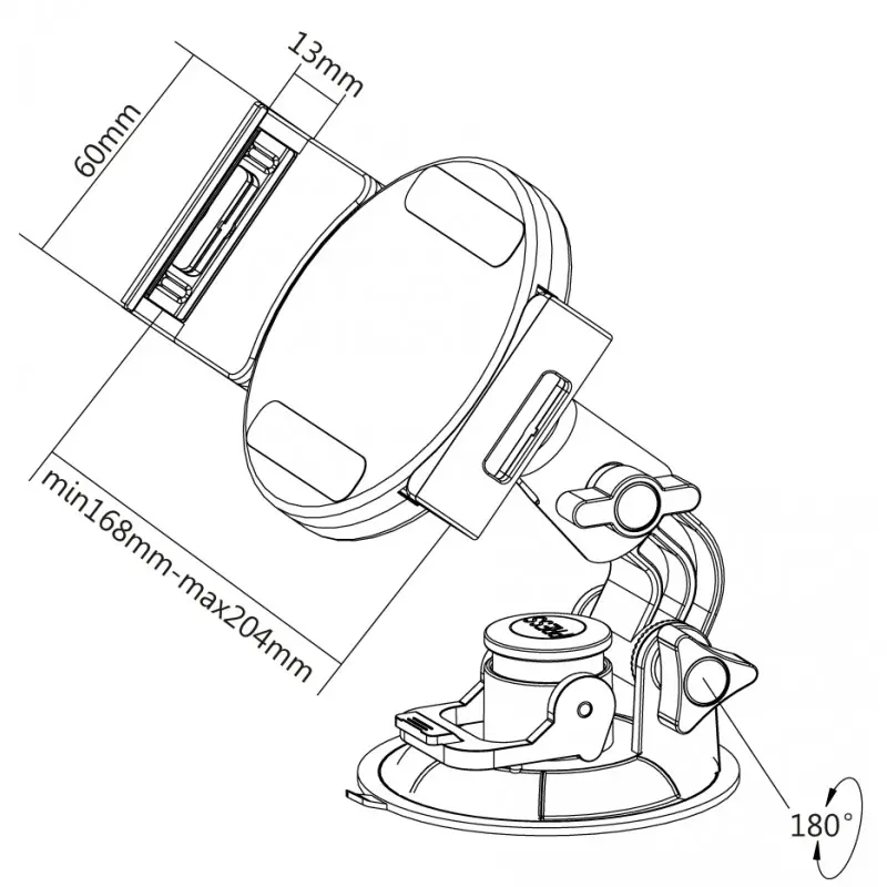 Автомобильный держатель Reflecta WS Universal Белый