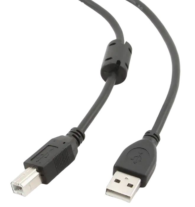 Cablu de comunicație Cablexpert CCF-USB2-AMBM-15 Negru