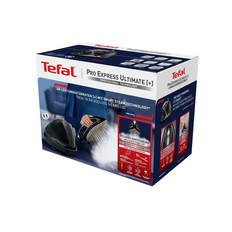 Паровая гладильная система Tefal GV9620E0 Чёрный | Серый