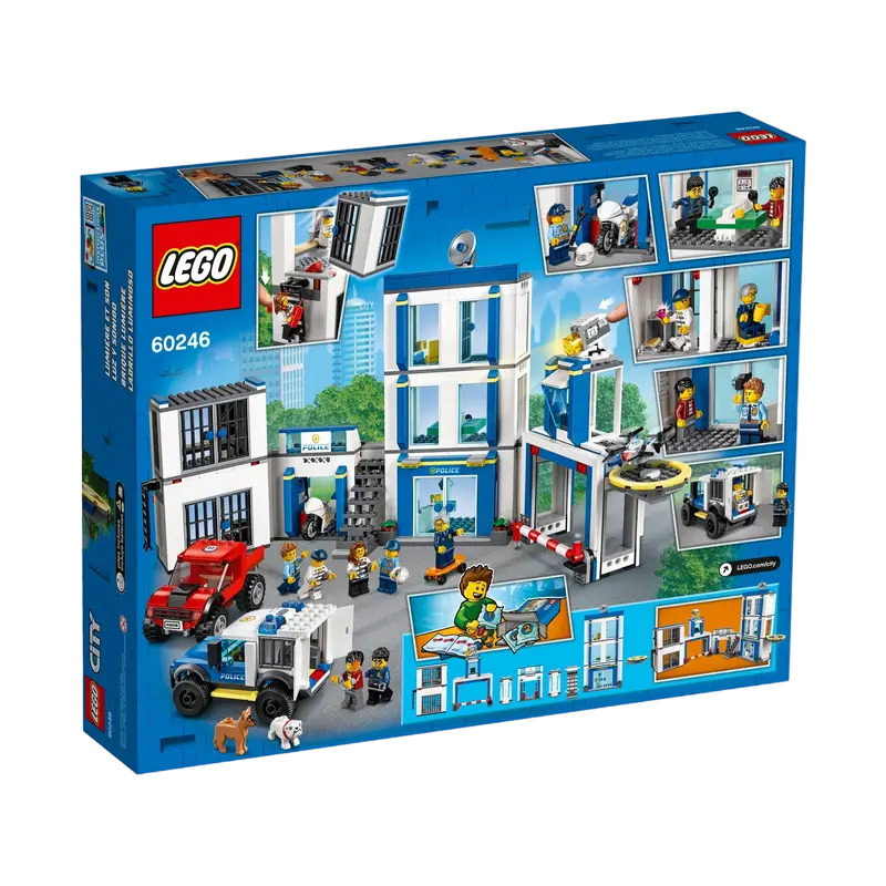 Конструктор LEGO Police Station Разноцветный