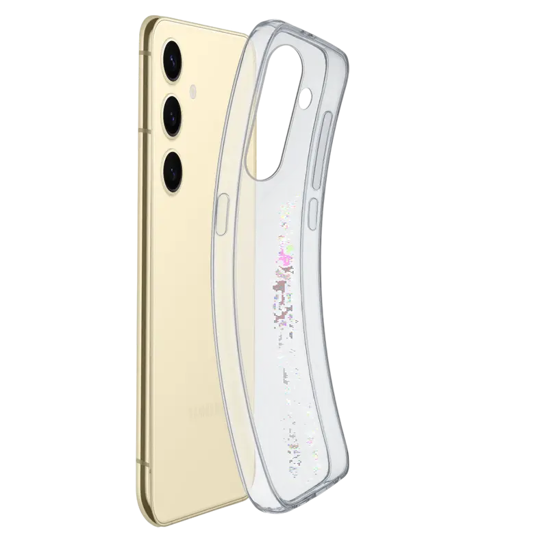 Чехол Cellularline Samsung Galaxy S25 Fine Case Прекрасный случай Прозрачный