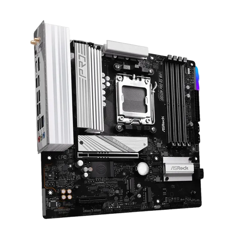 Placă de bază ASRock B850M PRO RS WIFI AM5 Micro-ATX