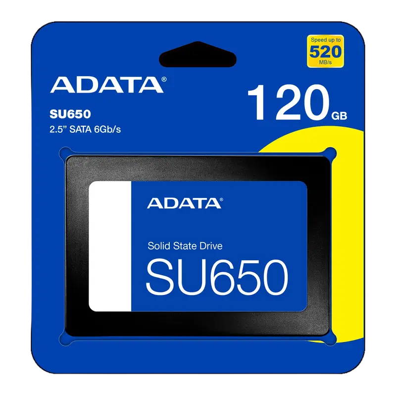 Накопитель SSD ADATA Ultimate SU650 Ultimate "SU650" 120GB