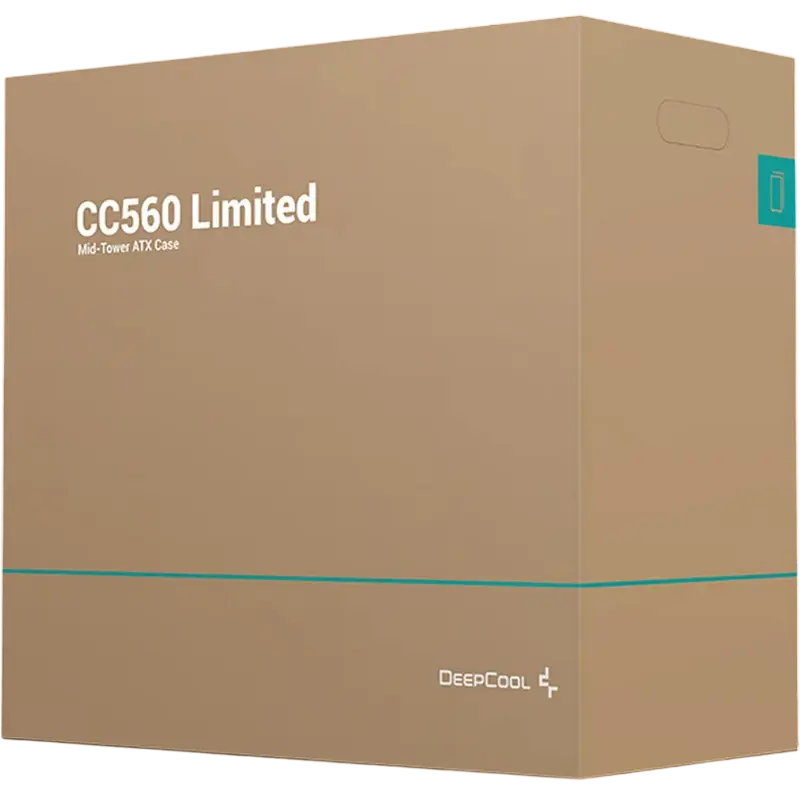 Carcasă PC Deepcool CC560 Limited V2 Midi-Tower Negru