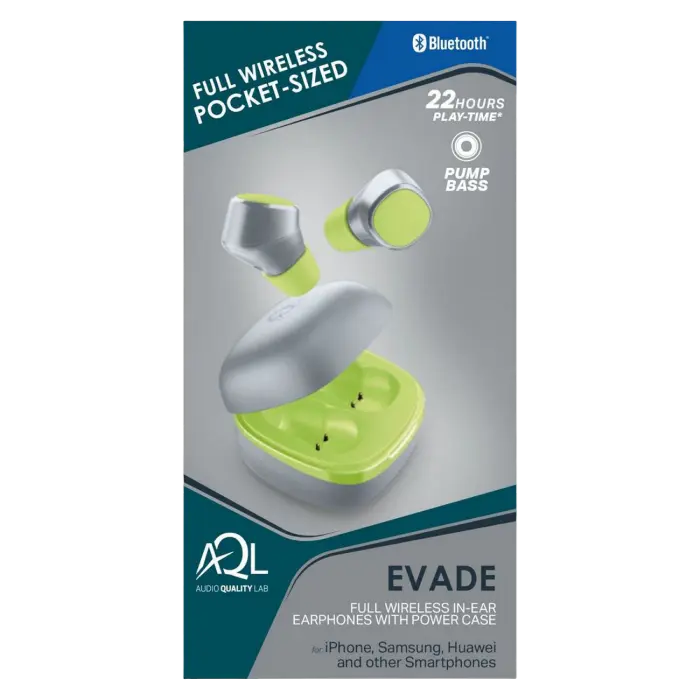 Căști Cellularline Evade Lime