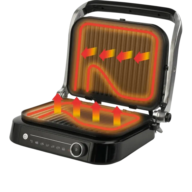 Электрический Гриль Gorenje GCG2100S Нержавеющая сталь