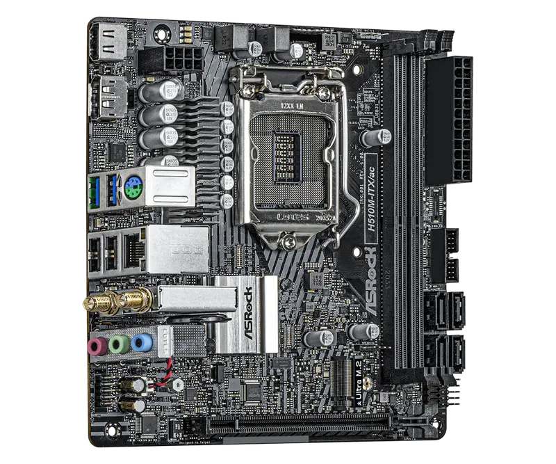 Материнская плата ASRock H510M-ITX/AC LGA1200 ITX